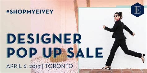 luxury designer pop up sale